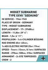 U-Boat XXVII Seehund (COBI-4846) \ Ships and boats \