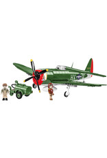 COBI COBI  5736 P-47 Thunderbolt & Tank Trailer