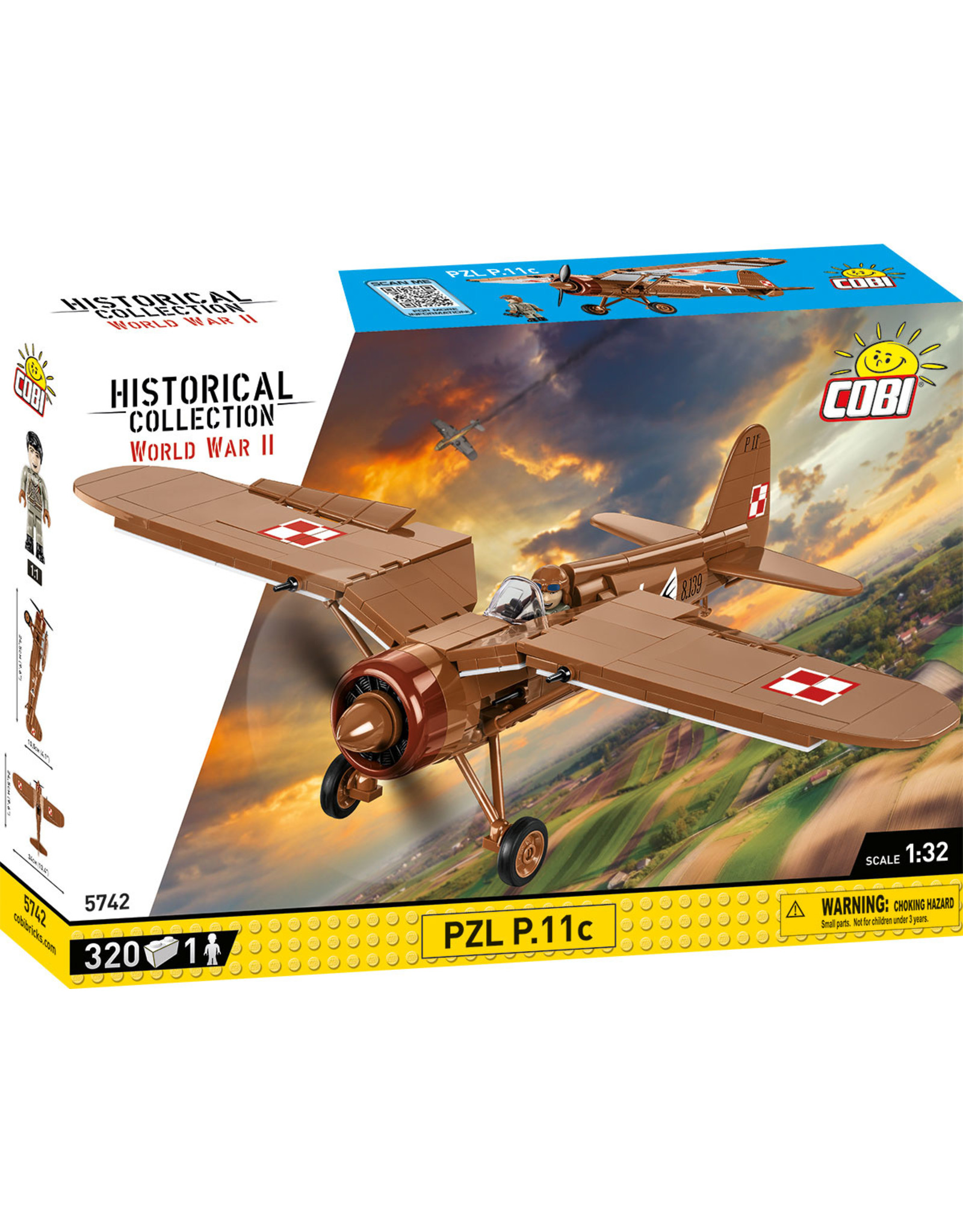 COBI COBI  5742 - PZL P11C