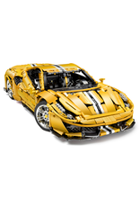 CaDA bricks CaDA MASTER Italian Super Car  geel incl. power system