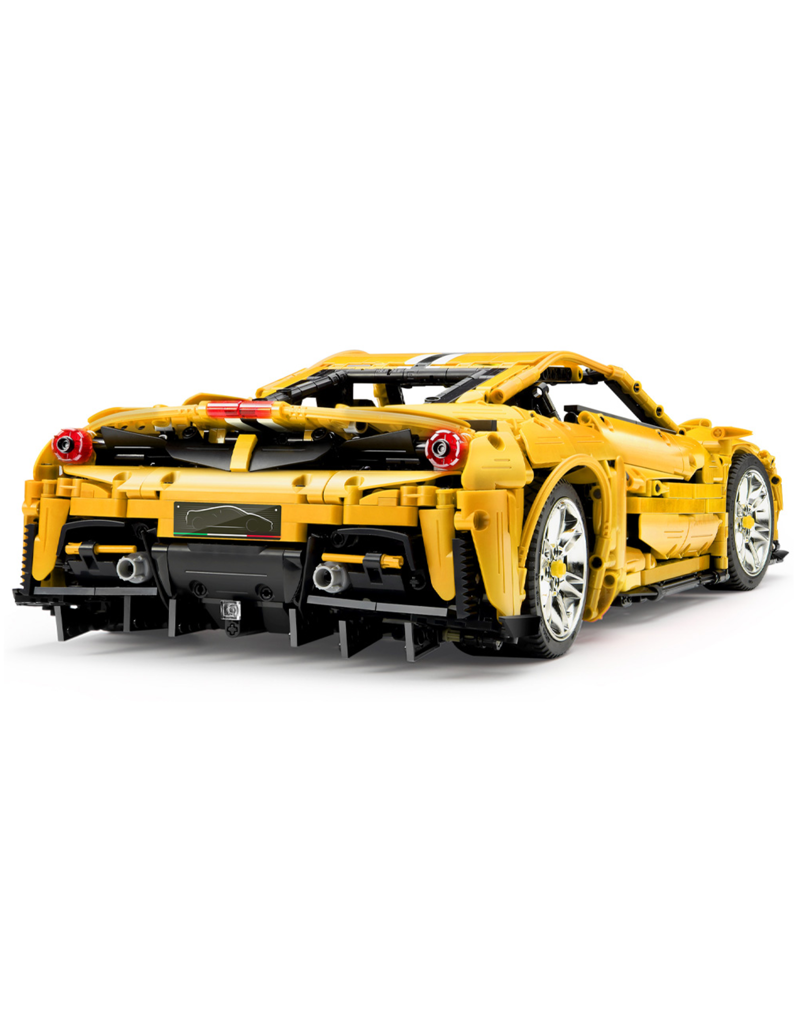 CaDA bricks CaDA MASTER Italian Super Car  geel incl. power system