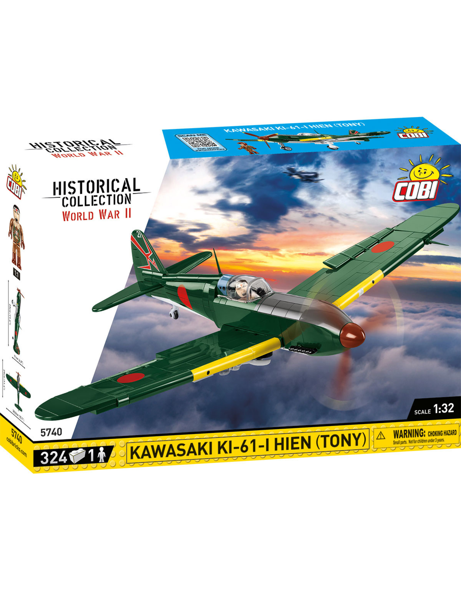 COBI COBI  5740 - Kawasaki Ki-61 Hien