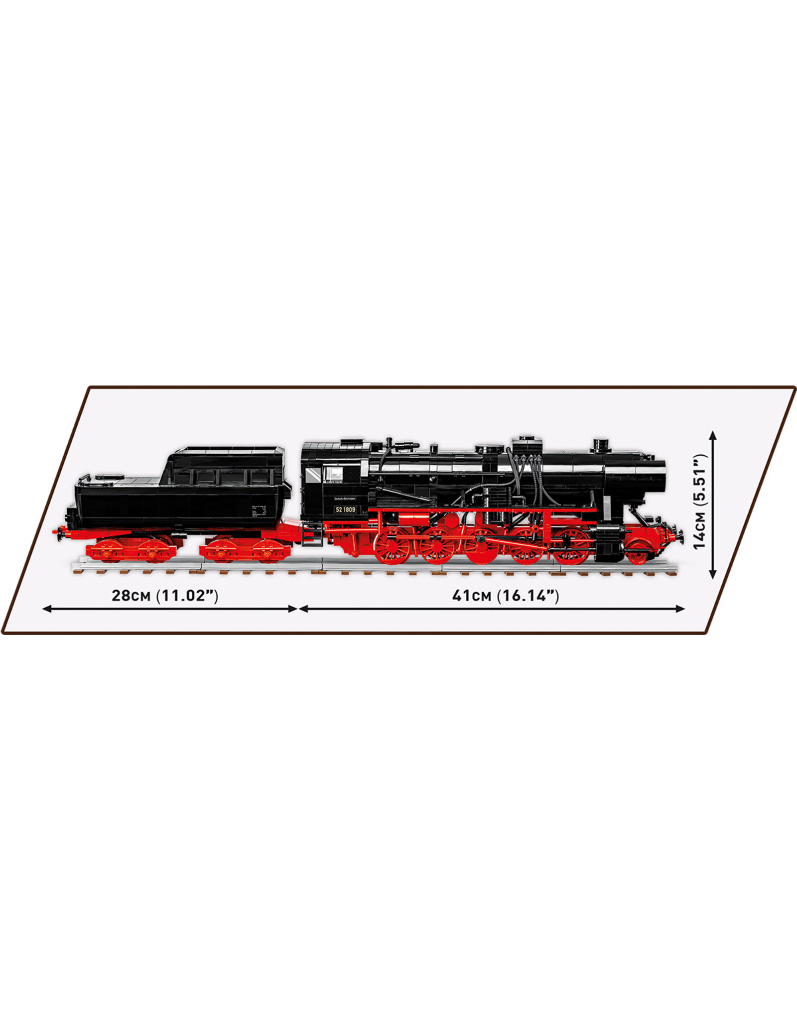 COBI COBI 6282 DRB Class 52 Steam Locomotive