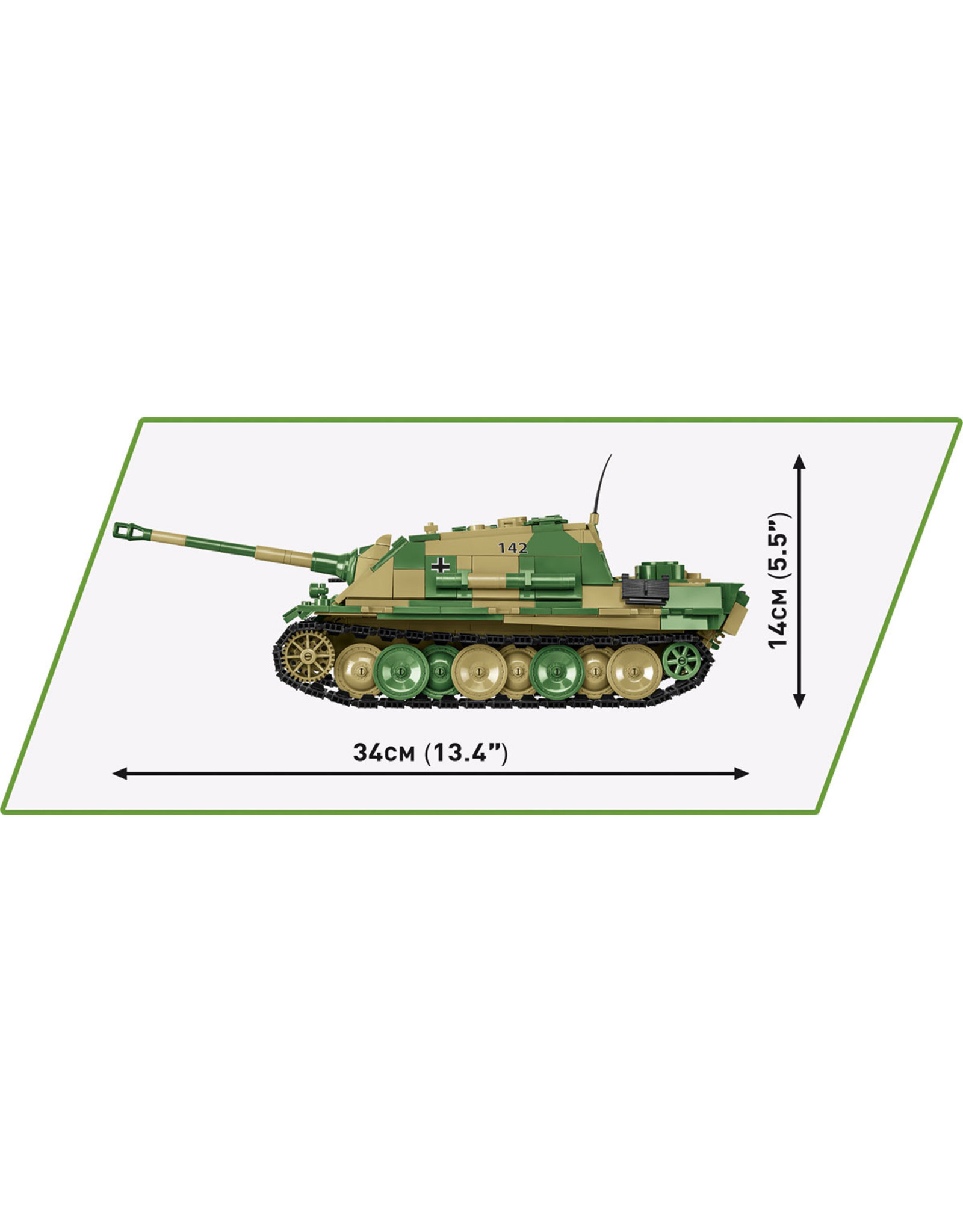 COBI COBI  2574  Sd.Kfz. Jagdpanther