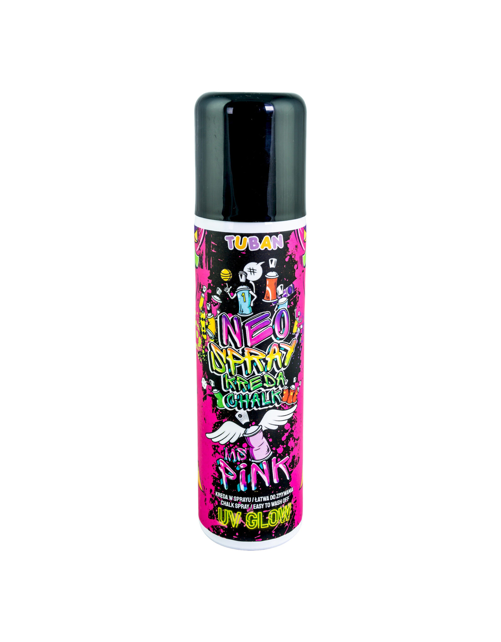 Tuban Tuban - Neo Krijt spray roze 150ml