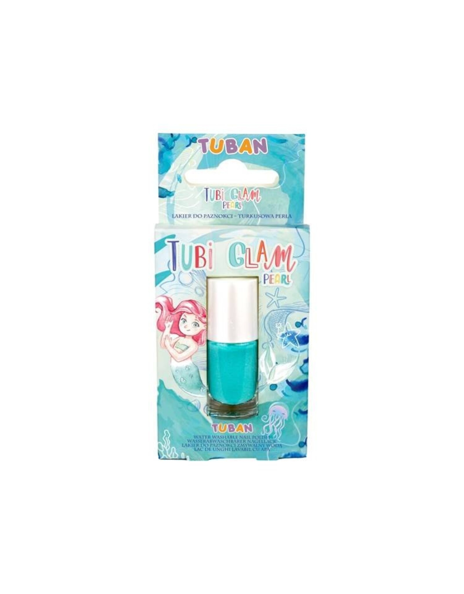 Tuban Tuban - Nagellak Tubi Glam – parel turquoise