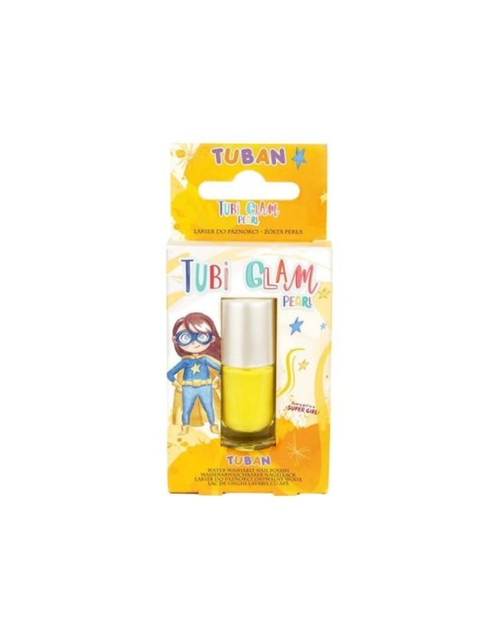 Tuban Tuban - Nagellak Tubi Glam – parelmoer geel