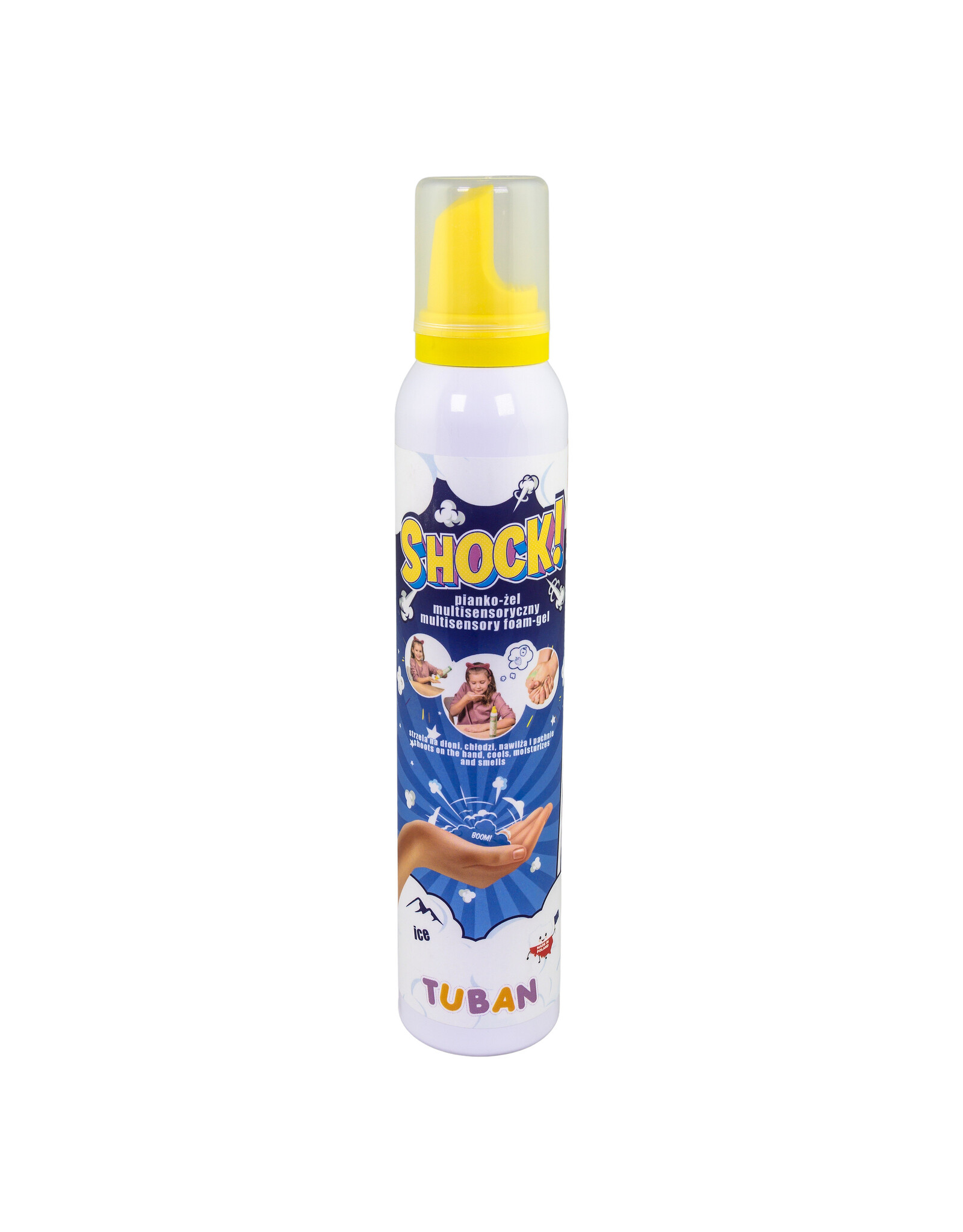 Tuban Tuban - Shock! - 200ml - multisensorisches Schaumgel - Eis