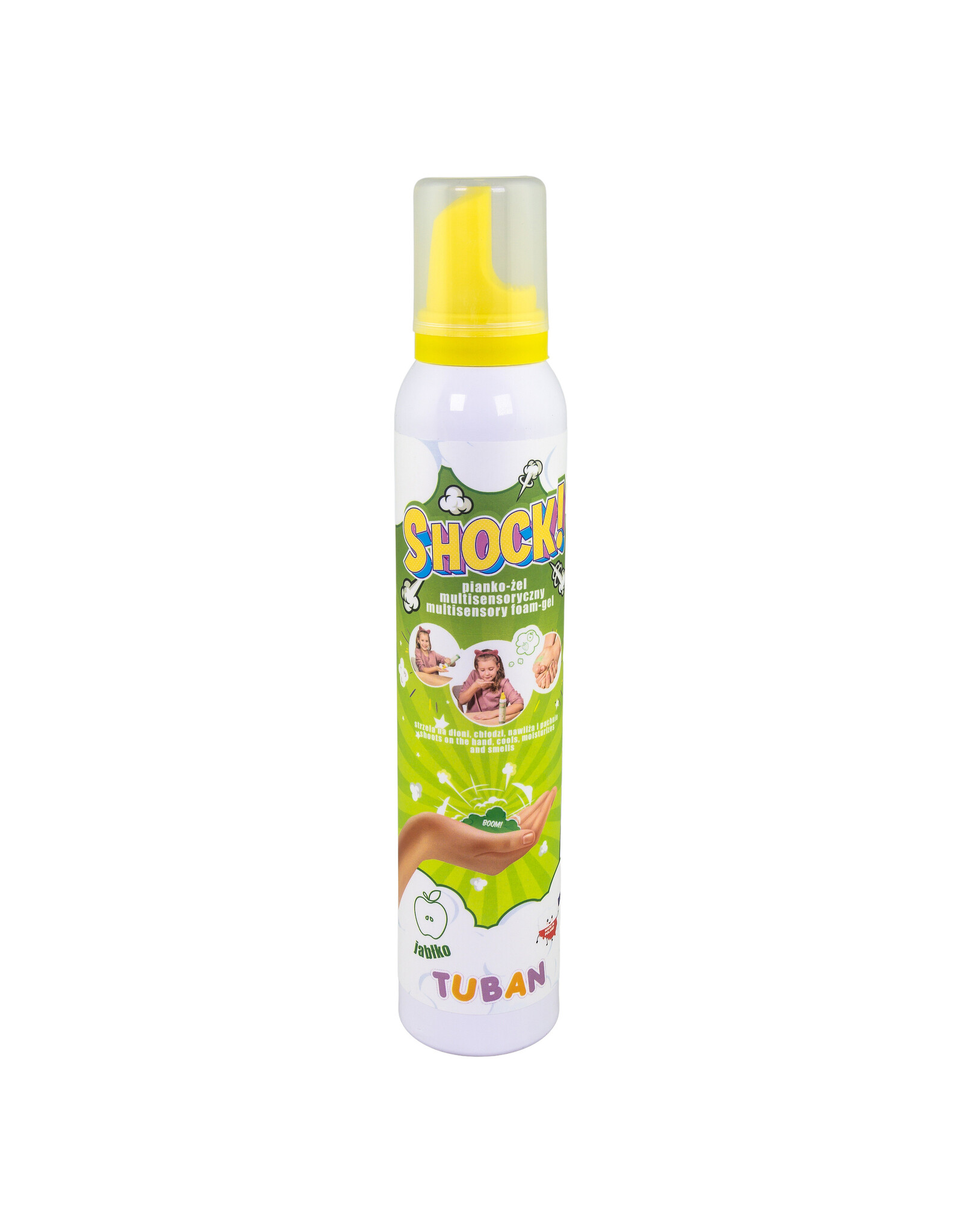 Tuban Tuban - Shock! - 200ml - multisensory foam-gel - apple