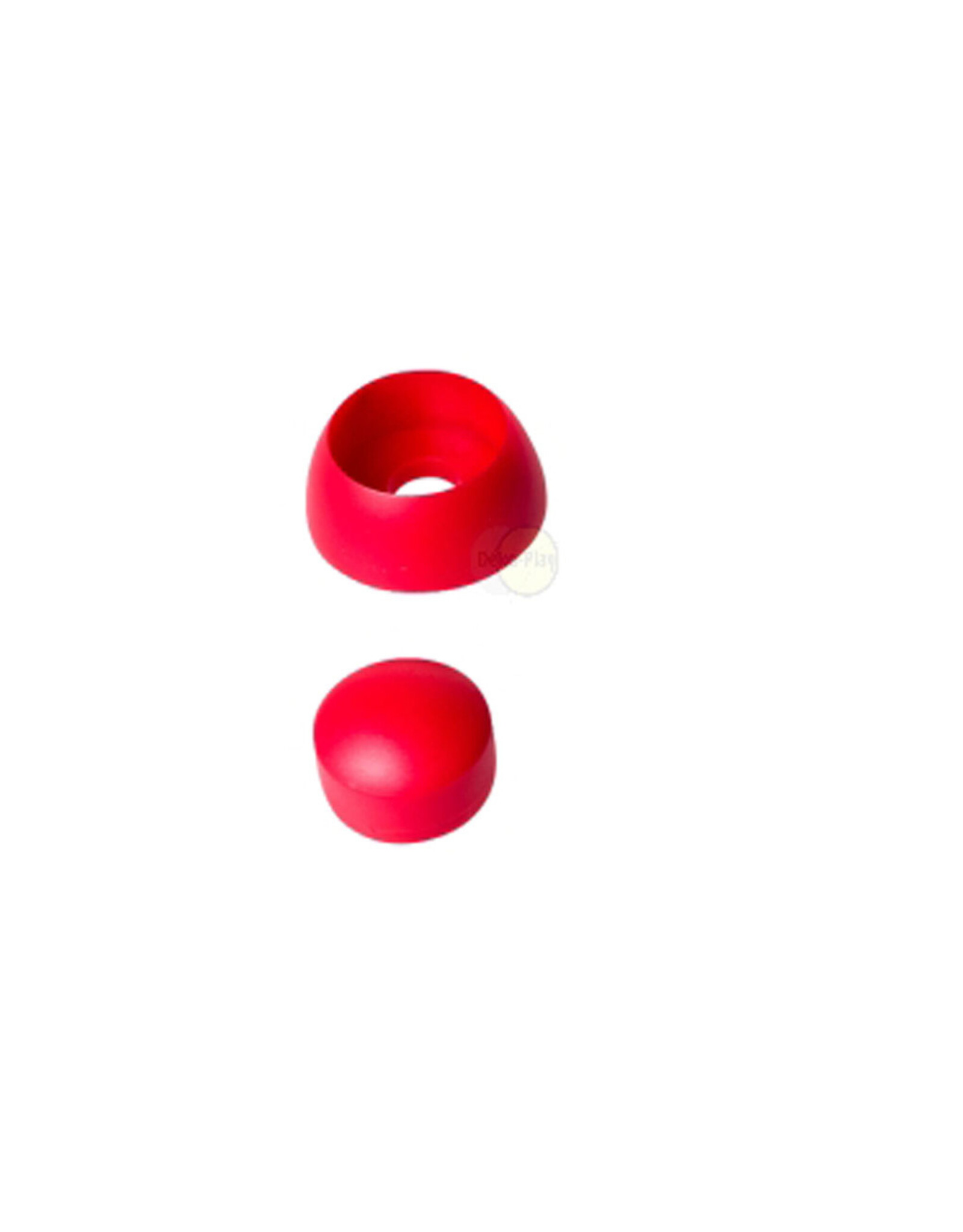 Déko-Play Déko-Play - cover cap M10 two-piece - per set - red