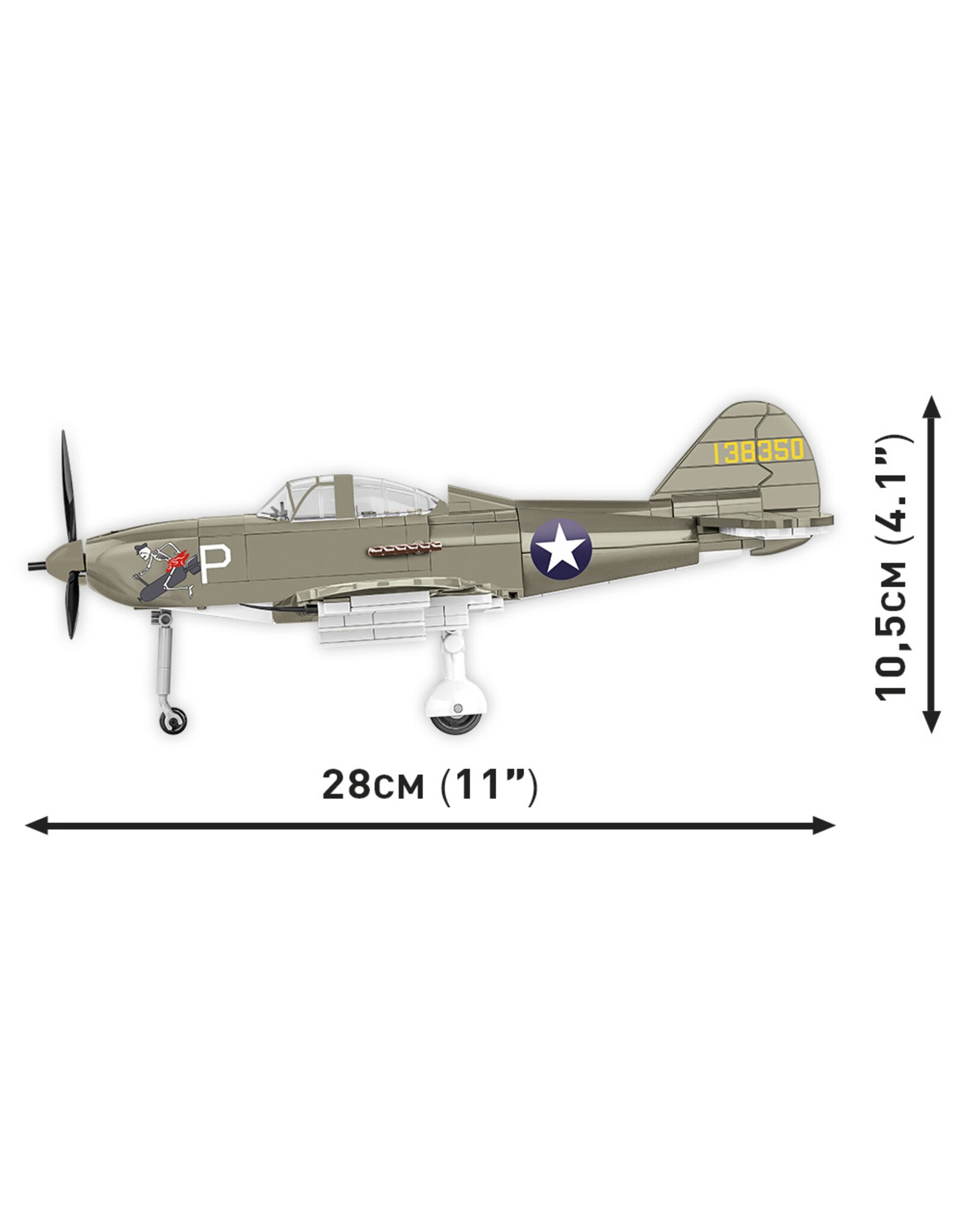 COBI COBI  5746 - BELL P-39D Airacobra