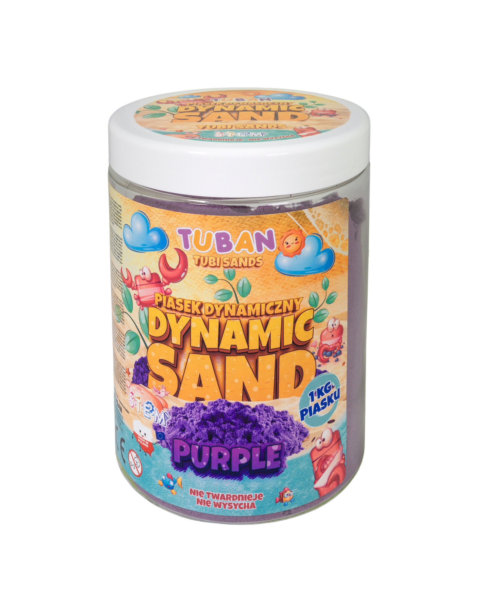 Tuban Tuban - Dynamic Sand – paars 1 kg