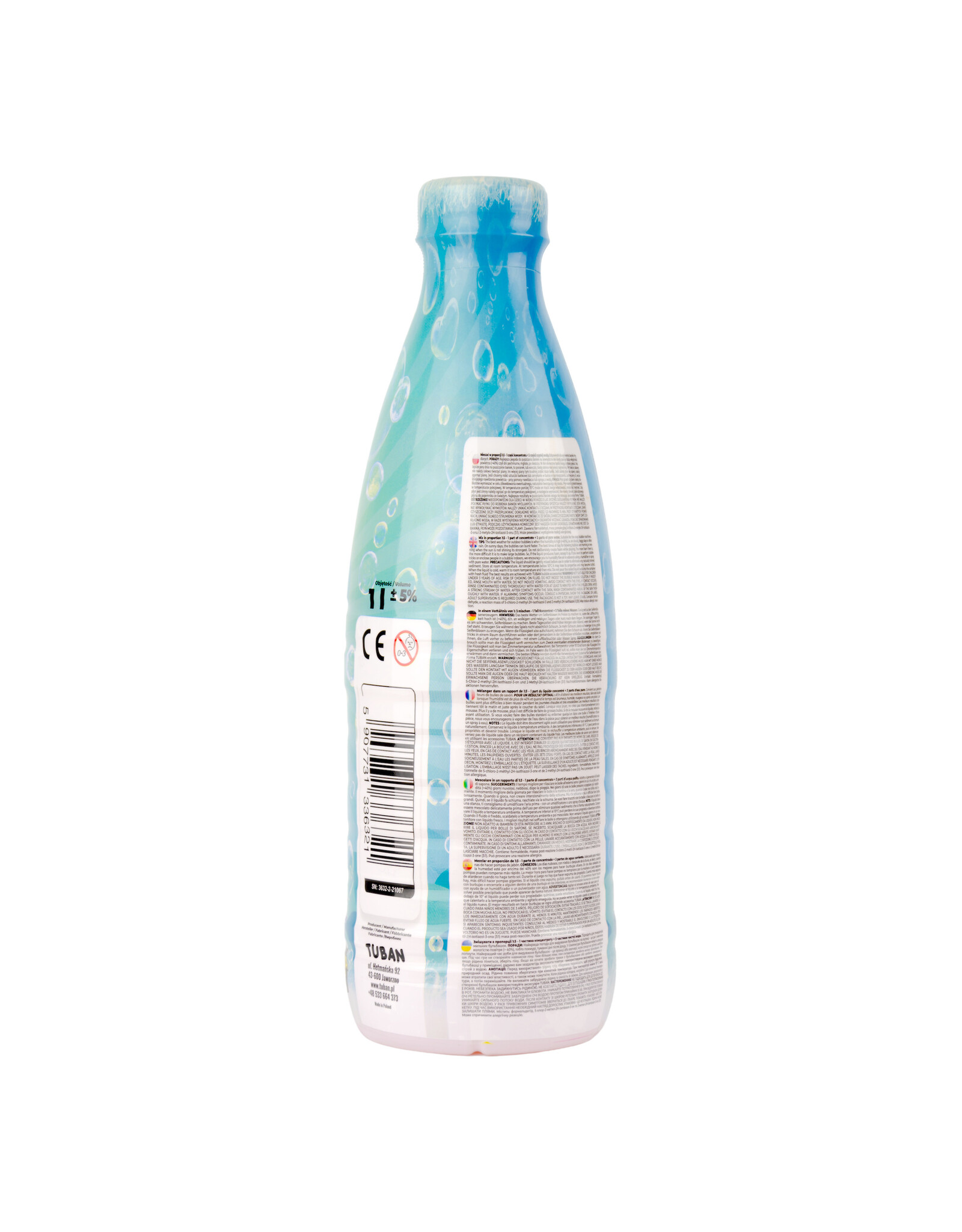 Tuban Tuban - Seifenblasen 1 liter Fluessigkeit Konzentrat