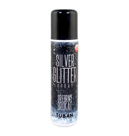 Tuban Glitterspray – 150ml - zilver