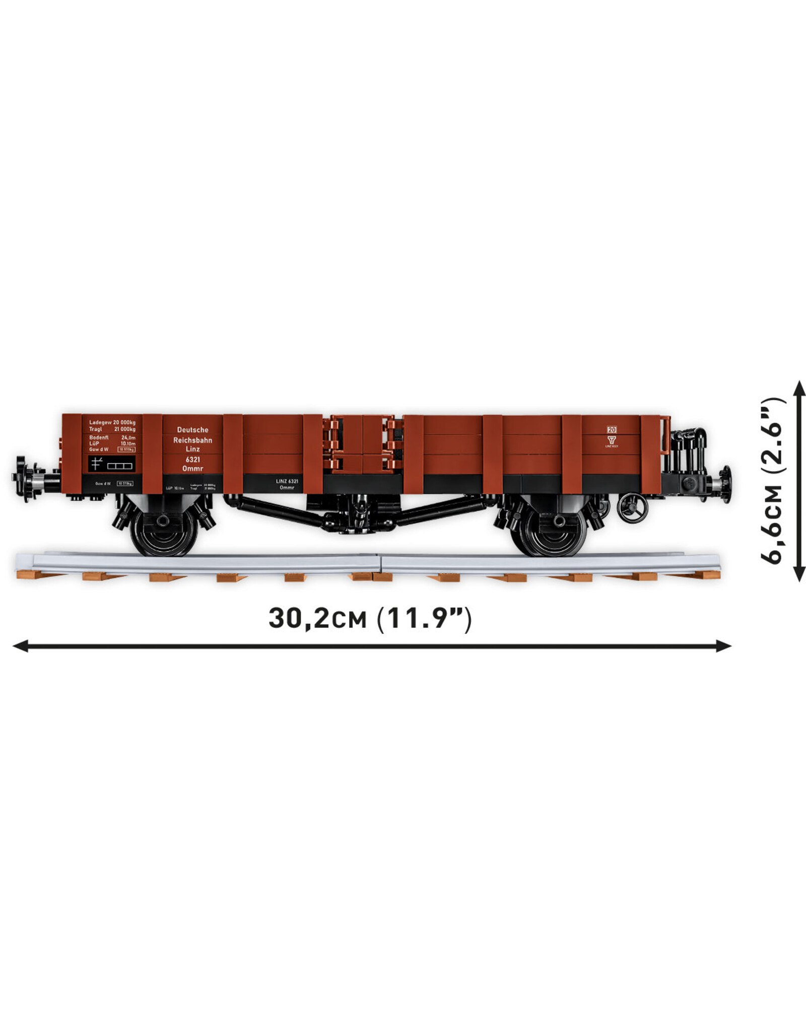 COBI COBI 6285 Güterwagen TYO Ommr 32 „Linz“