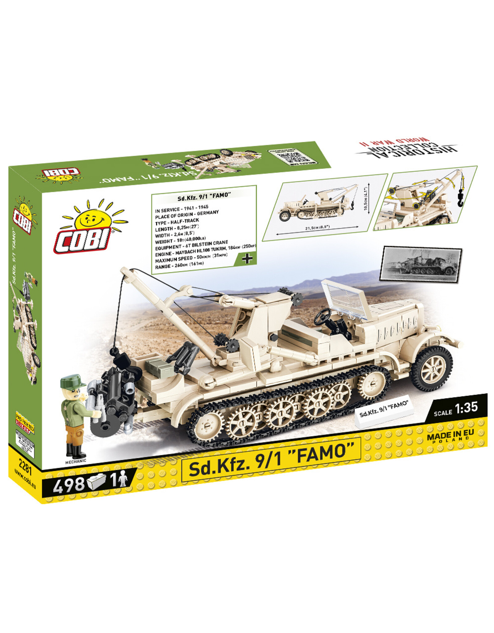 COBI COBI 2281 SD.KFZ.9/1 FAMO