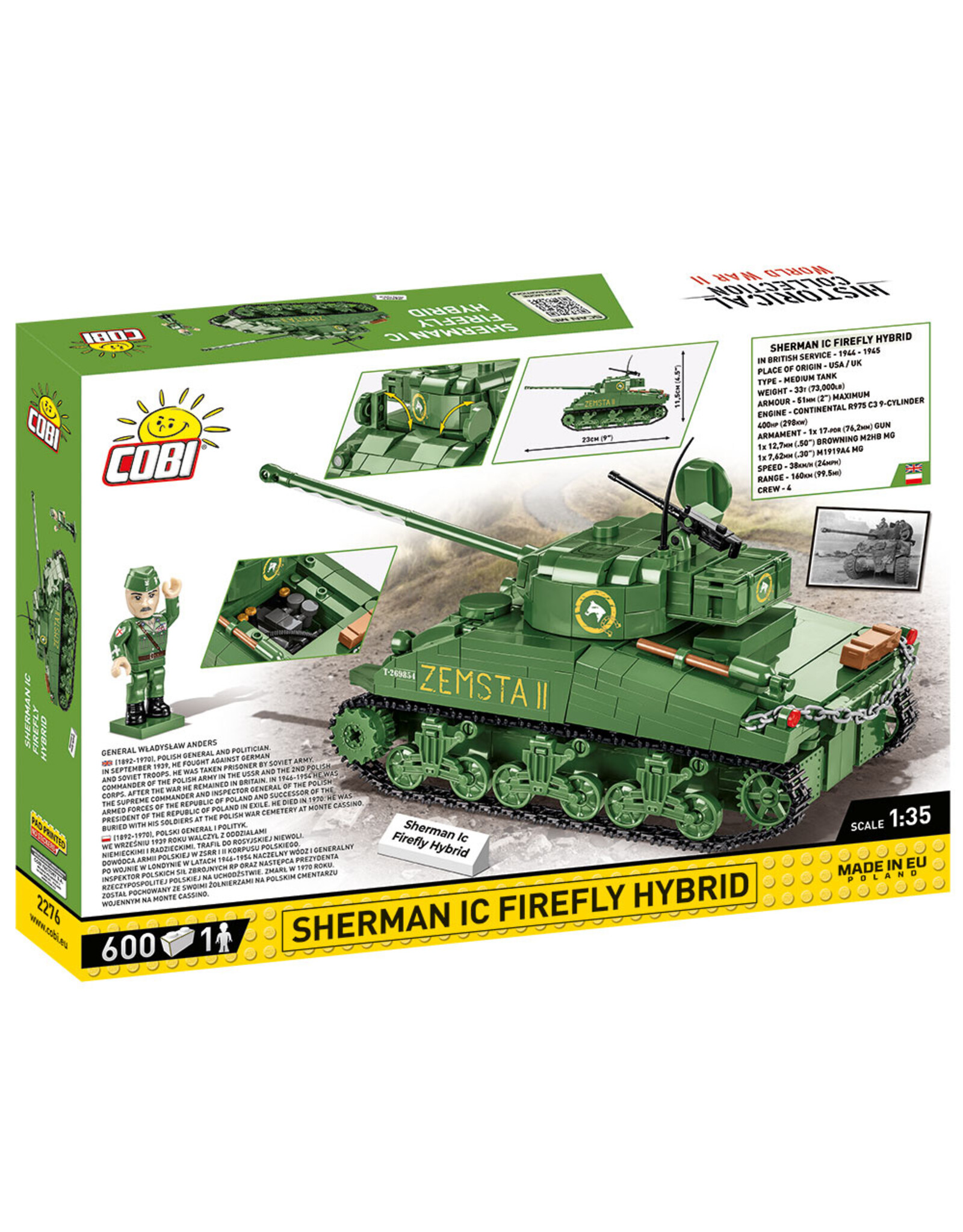 COBI COBI 2276 Sherman IC Firefly Hybrid