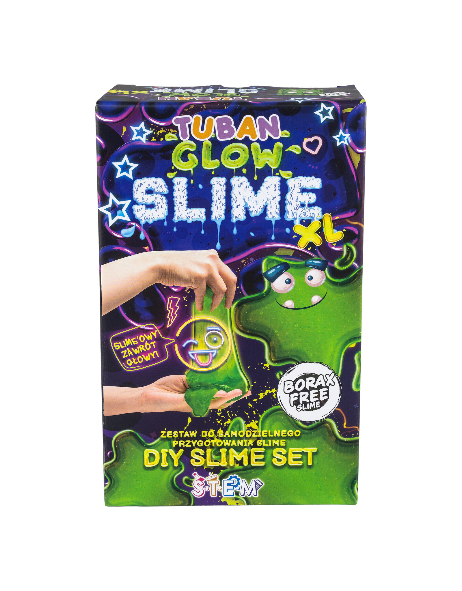 Tuban Tuban Super slijm doe-het-zelfpakket - Glow in the dark XL