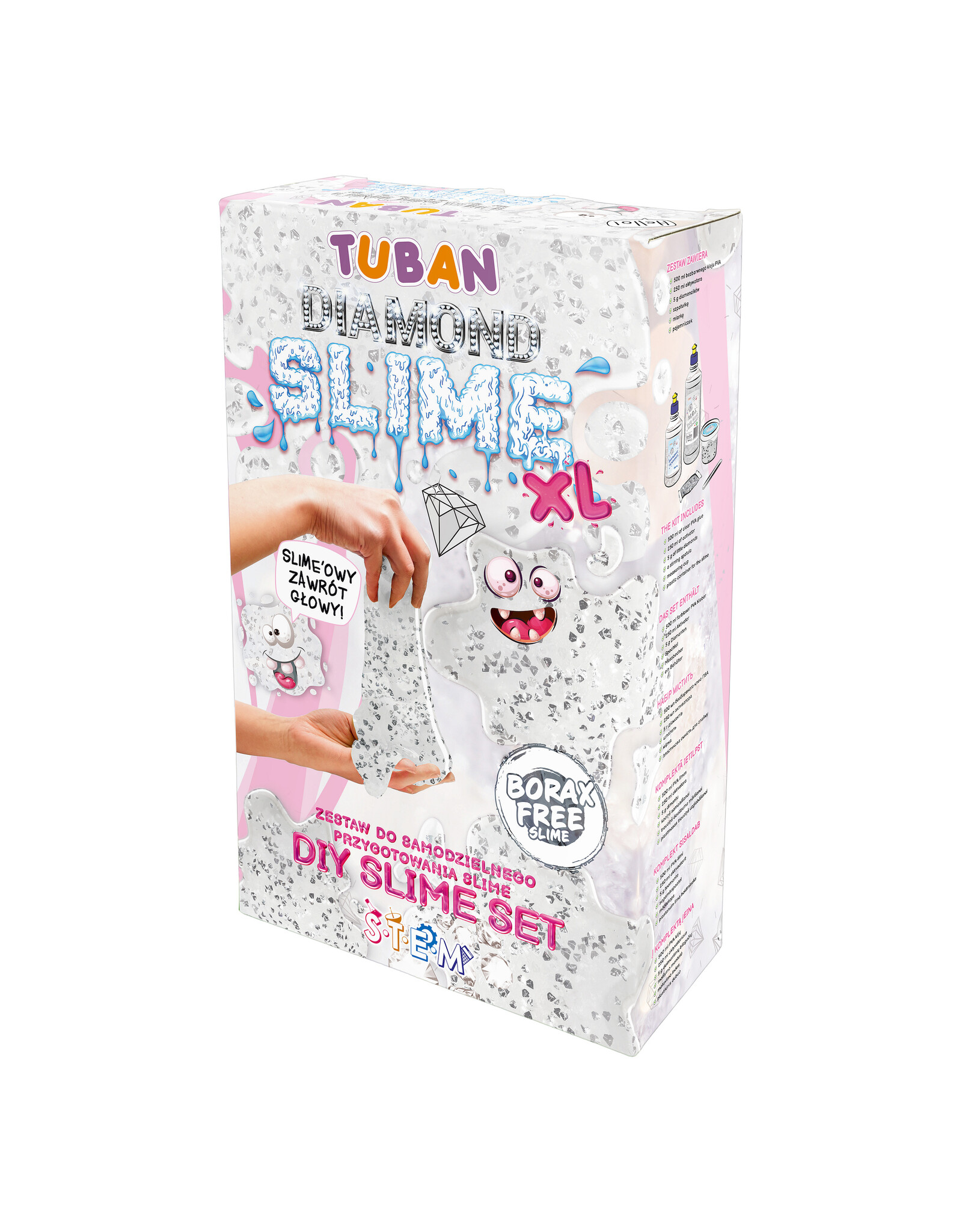 Tuban Tuban Super slijm doe-het-zelfpakket - diamant XL