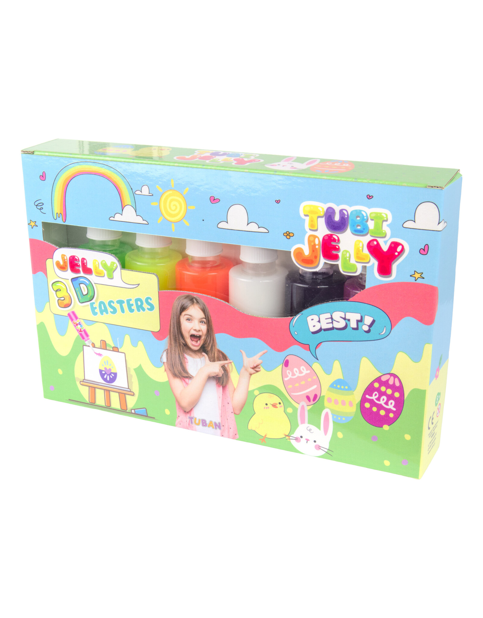 Tuban Tuban - Tubi Jelly set with 6 Colors – Easters