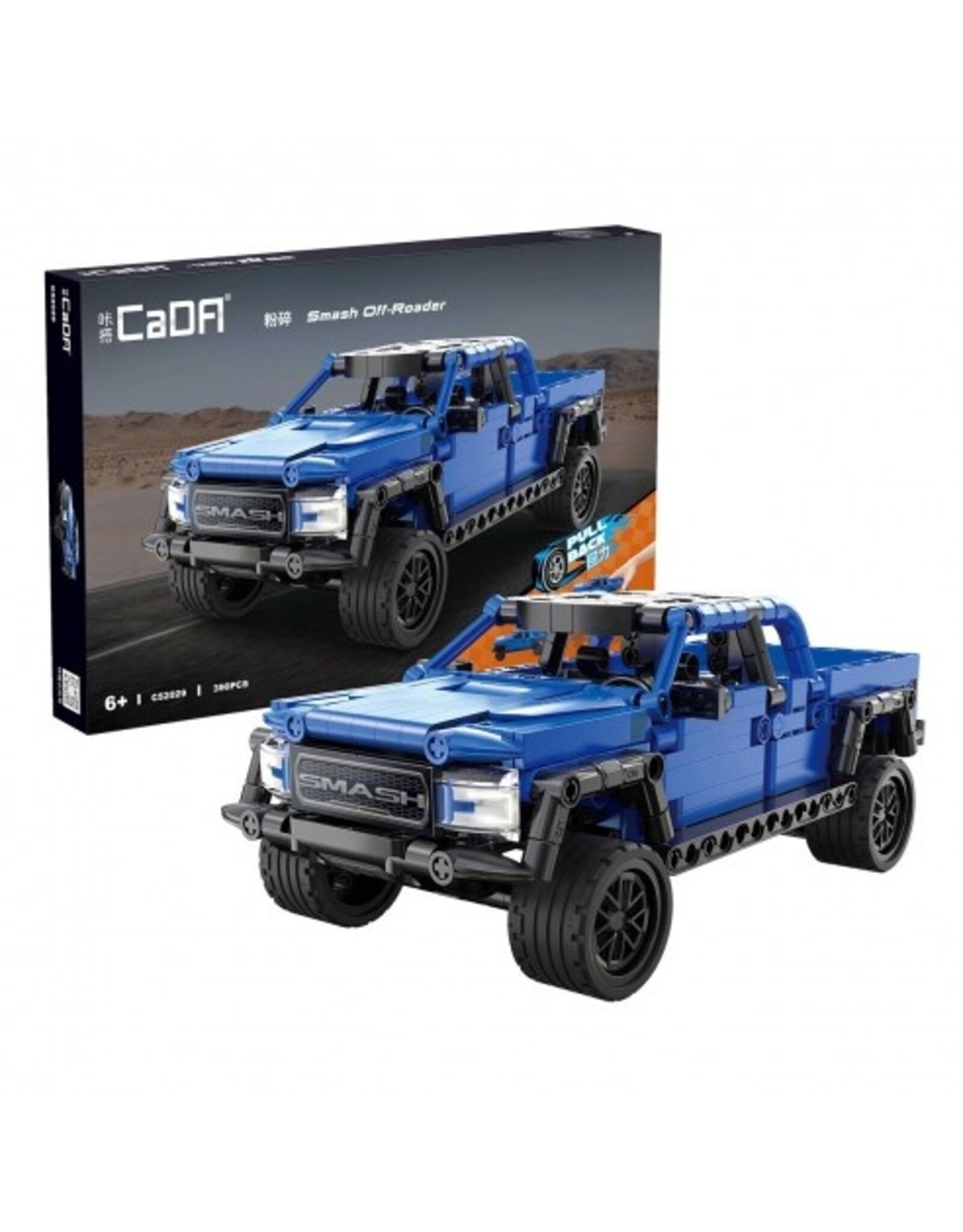 CaDA bricks CaDA Smash Off Roader Pullback