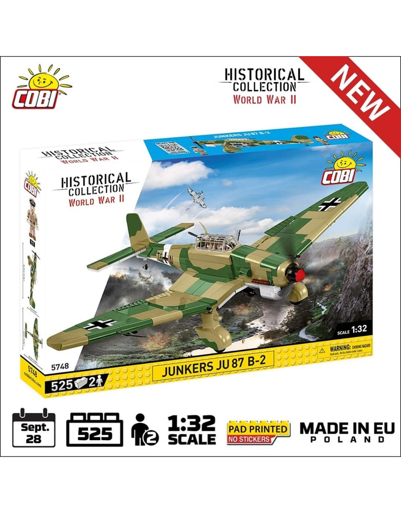 COBI COBI 5748 Junkers JU 87 B2 Stuka