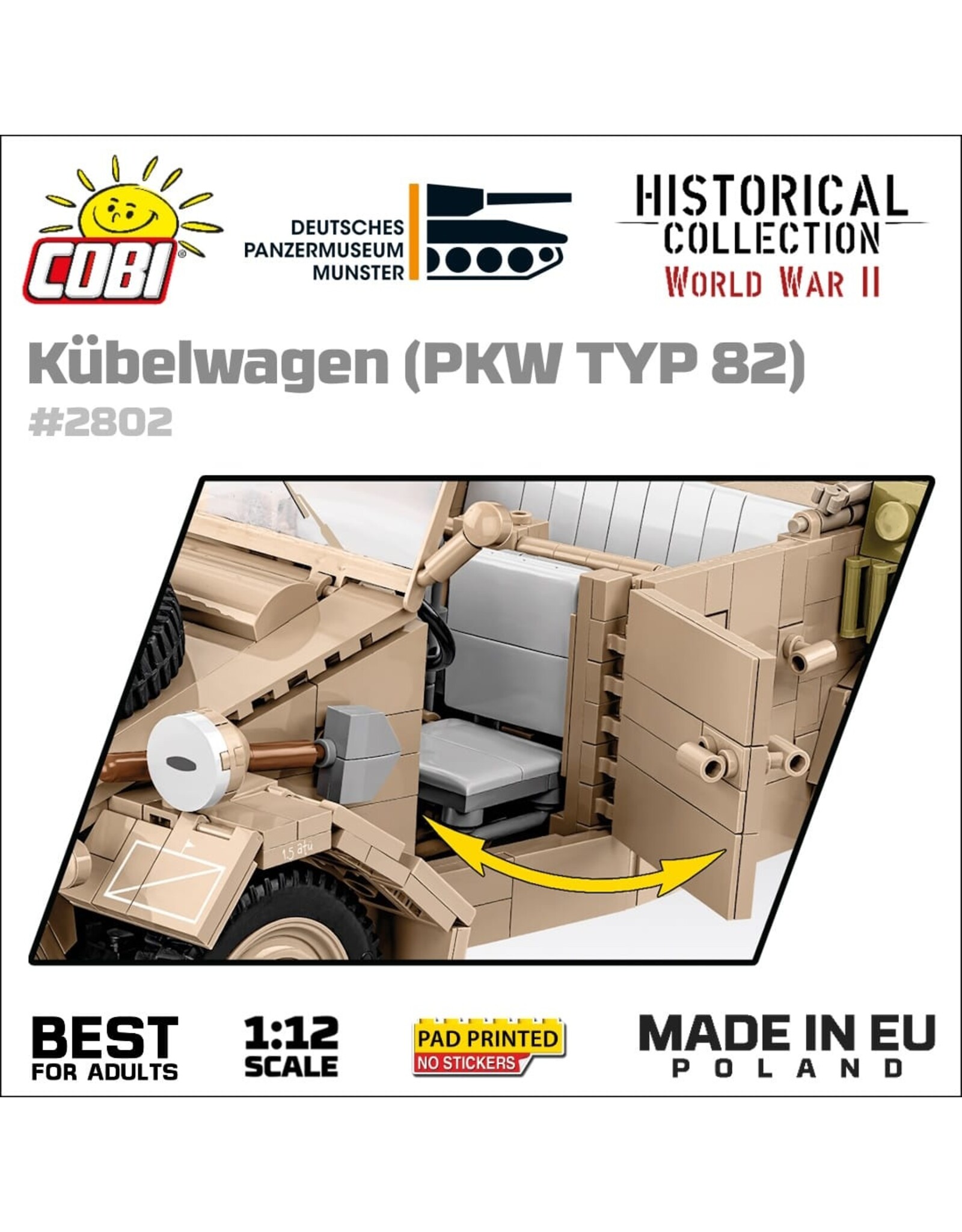 COBI COBI 2802 Kubelwagen Typ82 exe edition