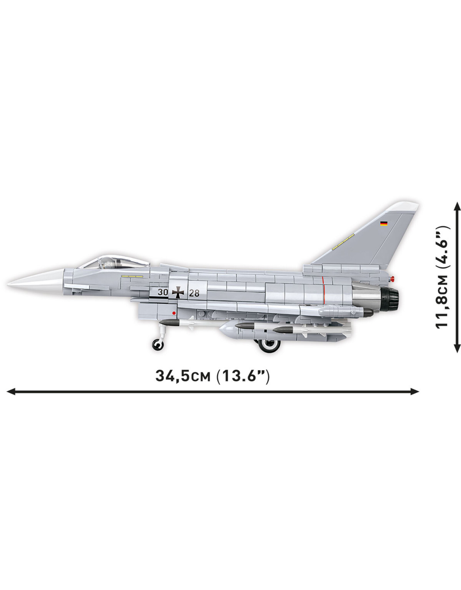 COBI COBI 5848 Eurofighter Typhoon German Airforce