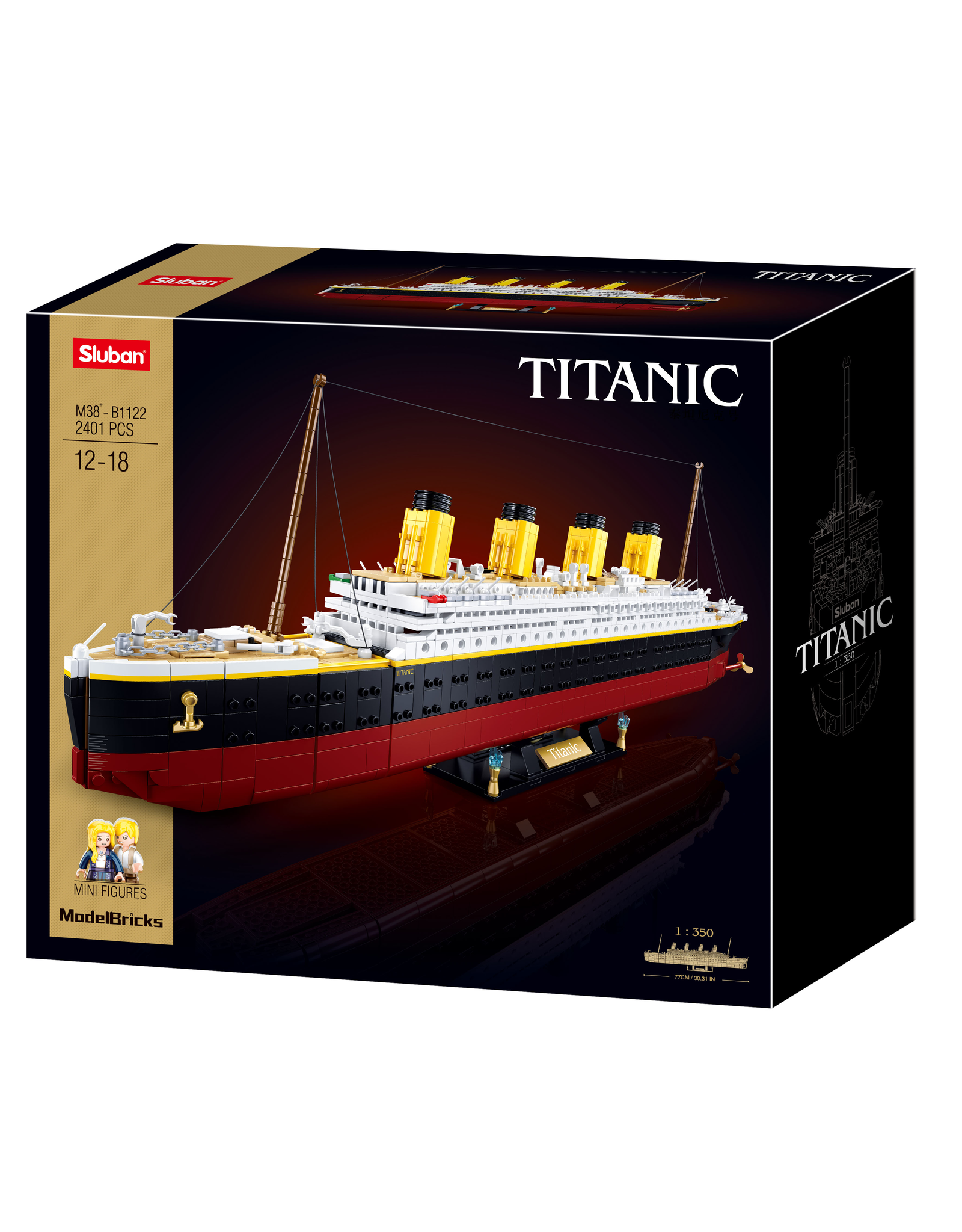 Sluban Sluban Titanic model building set XL