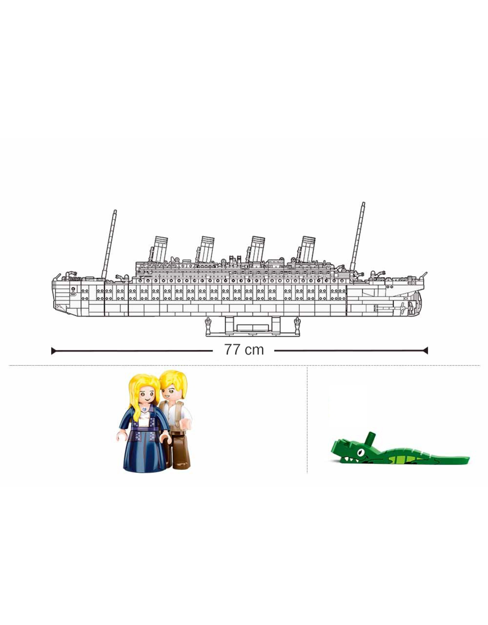 Sluban Titanic model building set XL - Altoys - Altoys