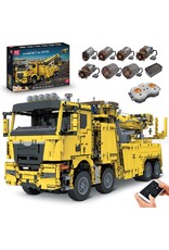Mould King Mold King 17028 Recovery Truck Yellow