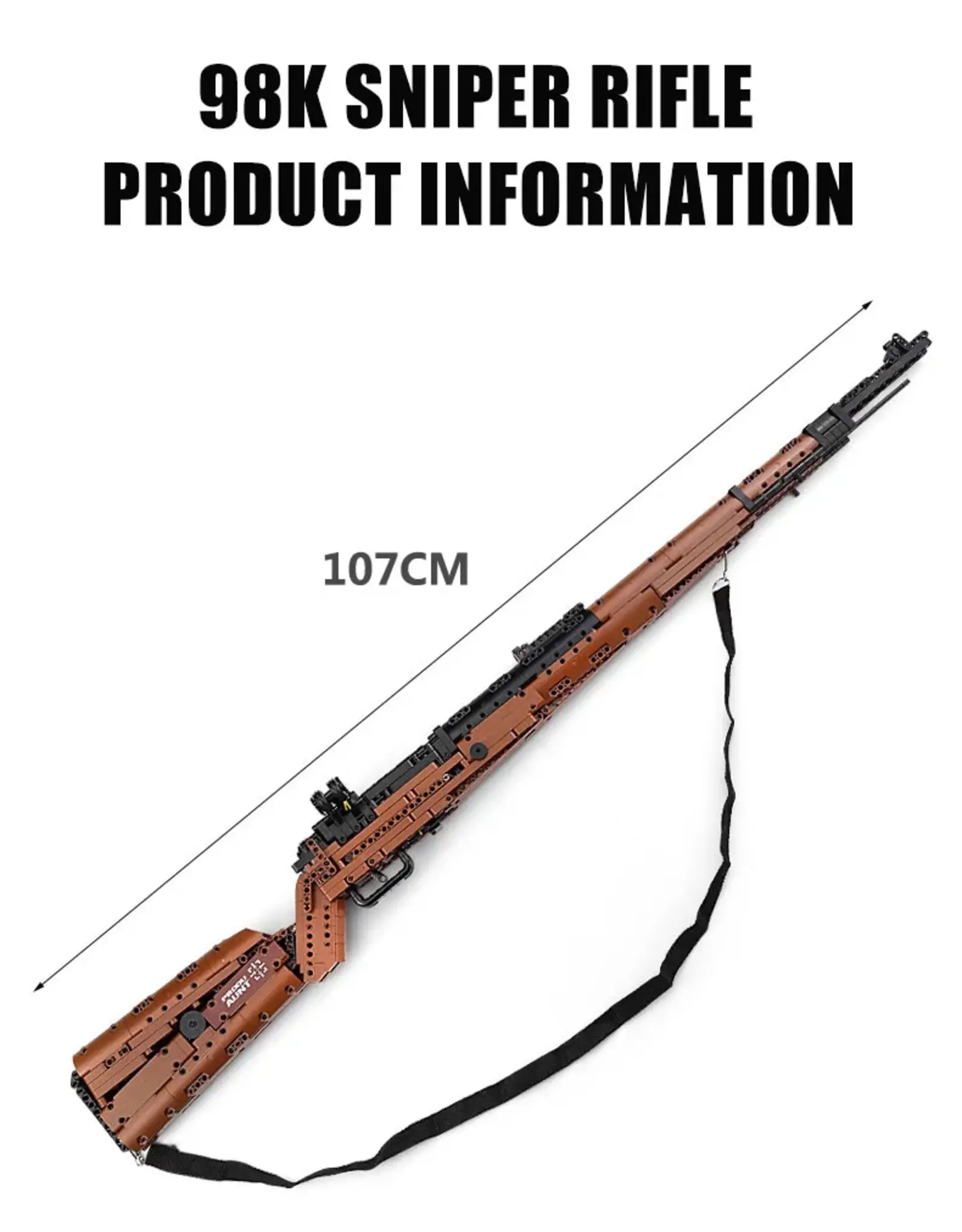 Mould King Mold King 14002 Mauser 98K rifle