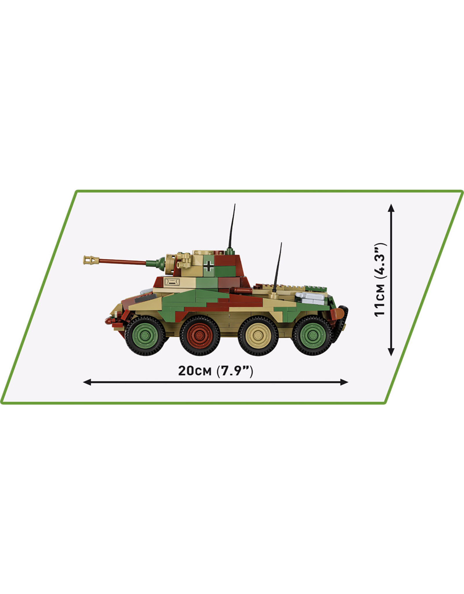 COBI COBI 2287 SD.KFZ 234/2 PUMA