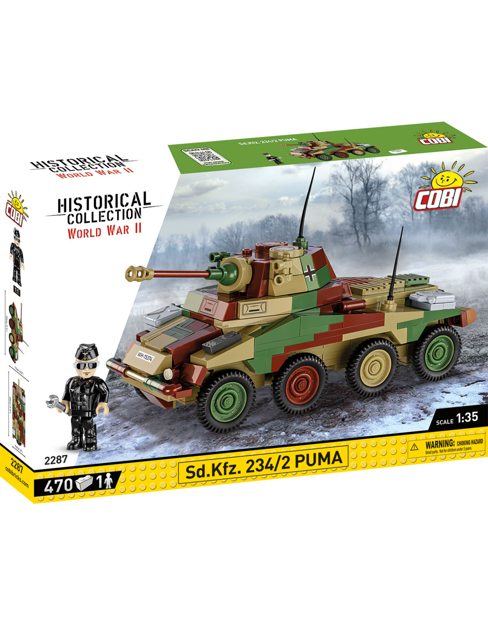 COBI COBI 2287 SD.KFZ 234/2 PUMA