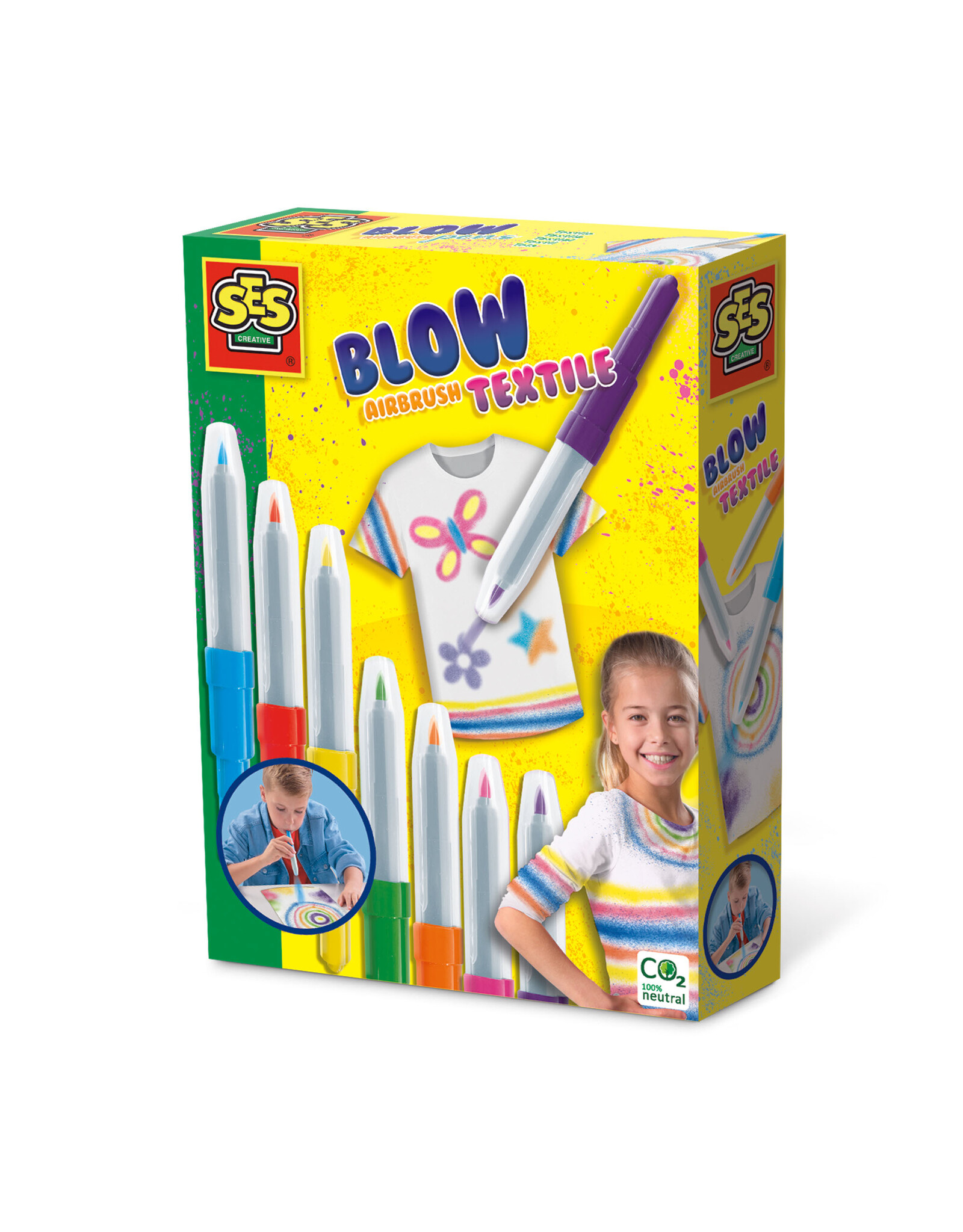 SES Creative SES Blow airbrush pens - Textil