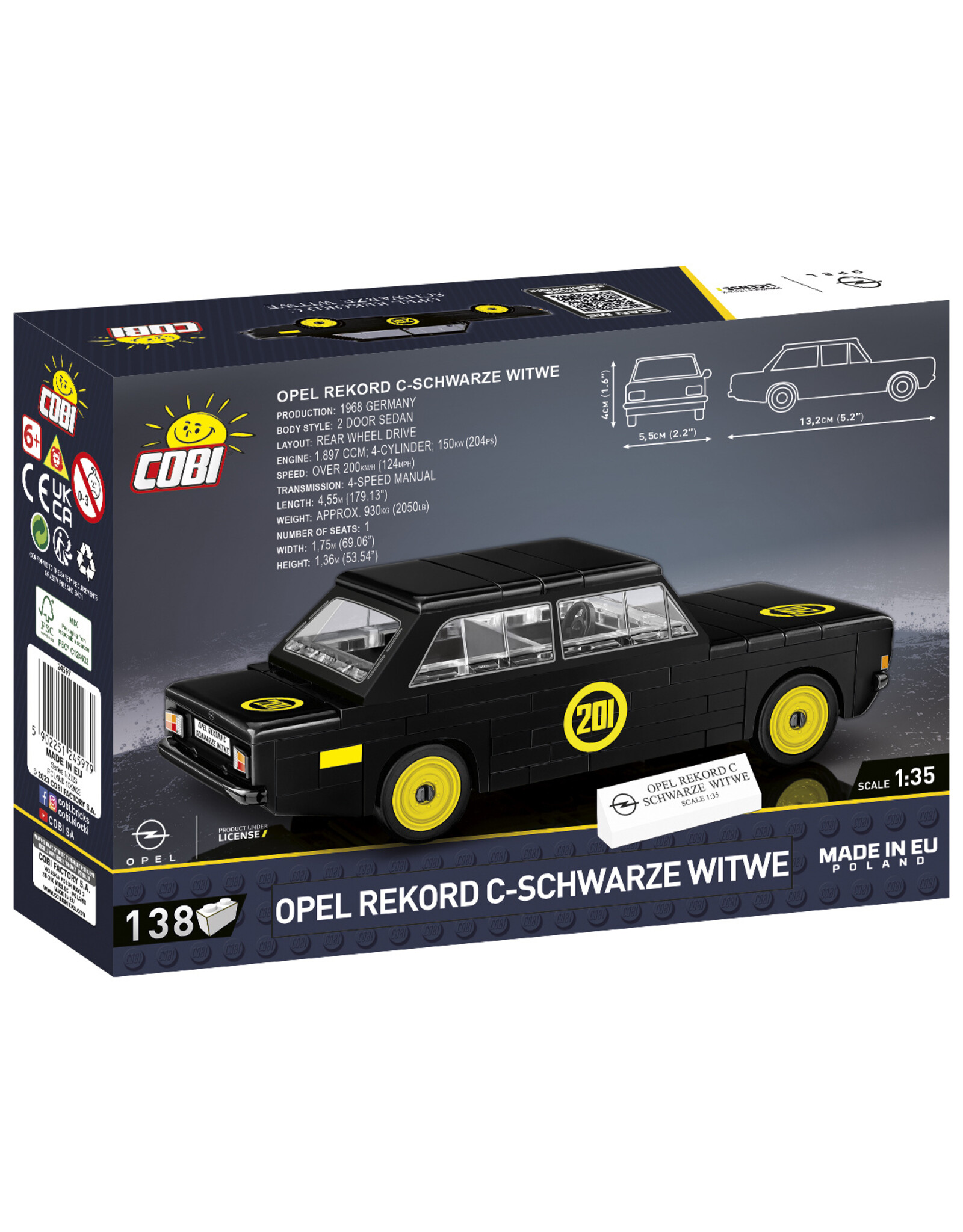 COBI COBI 24597 Opel Rekord C