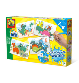 SES Creative Colouring with water - Dinos