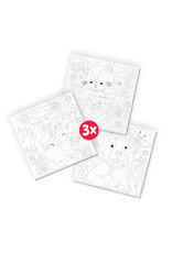SES Creative SES Malen-nach-Zahlen-Leinwand - Haustiere 3x