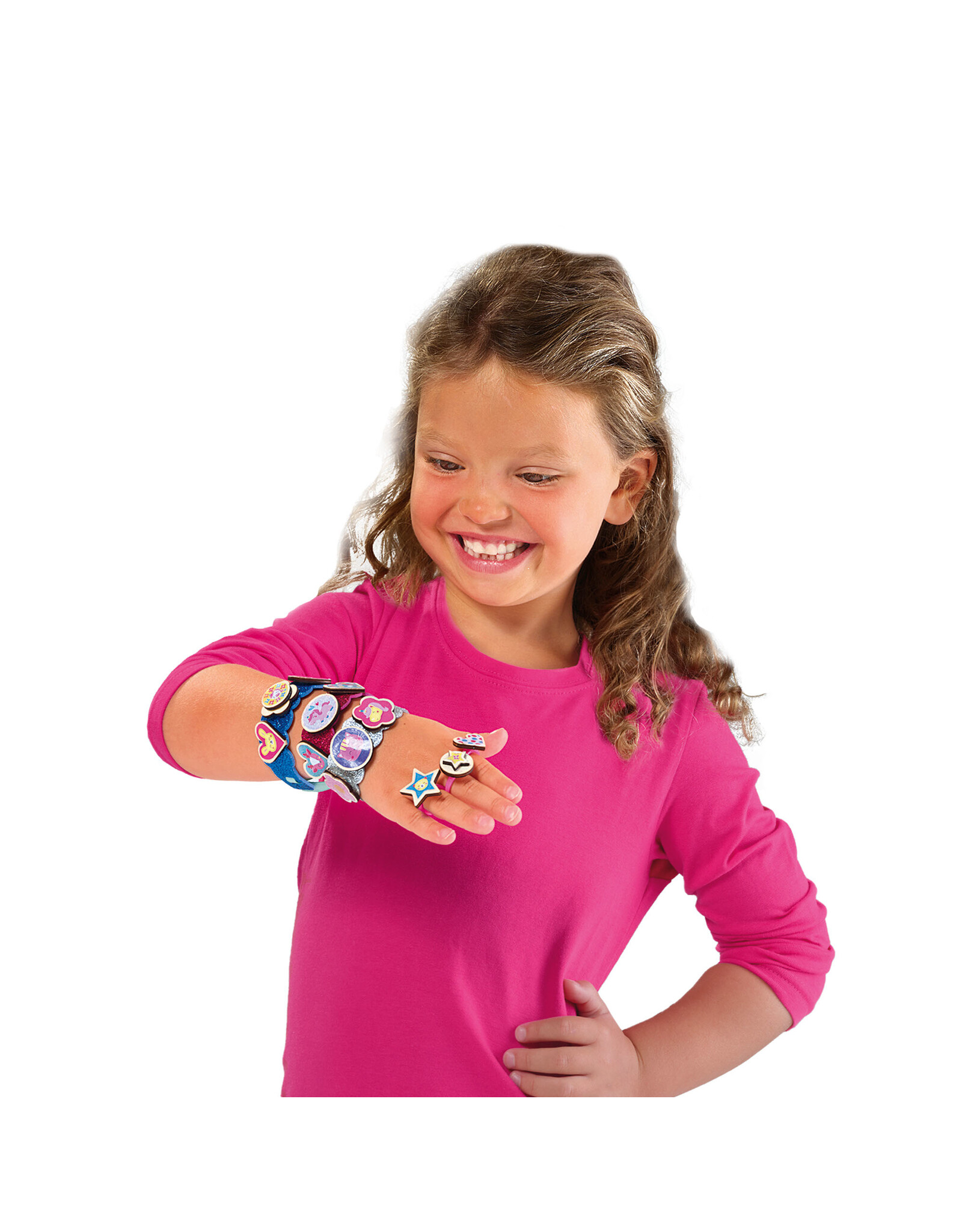 SES Creative SES Easy rings and glitter bracelets