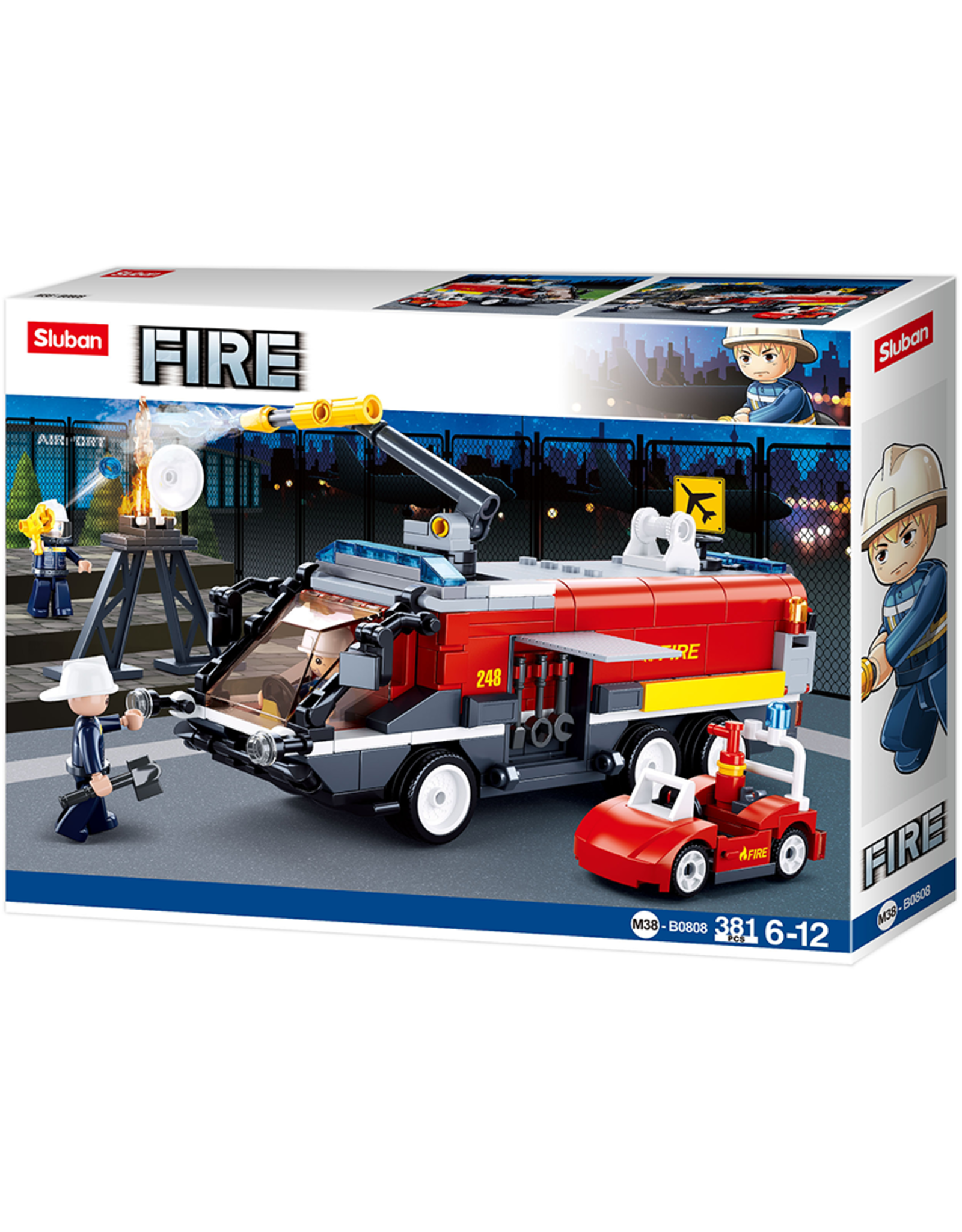 Sluban Sluban M38-B0808 Airport Fire Truck