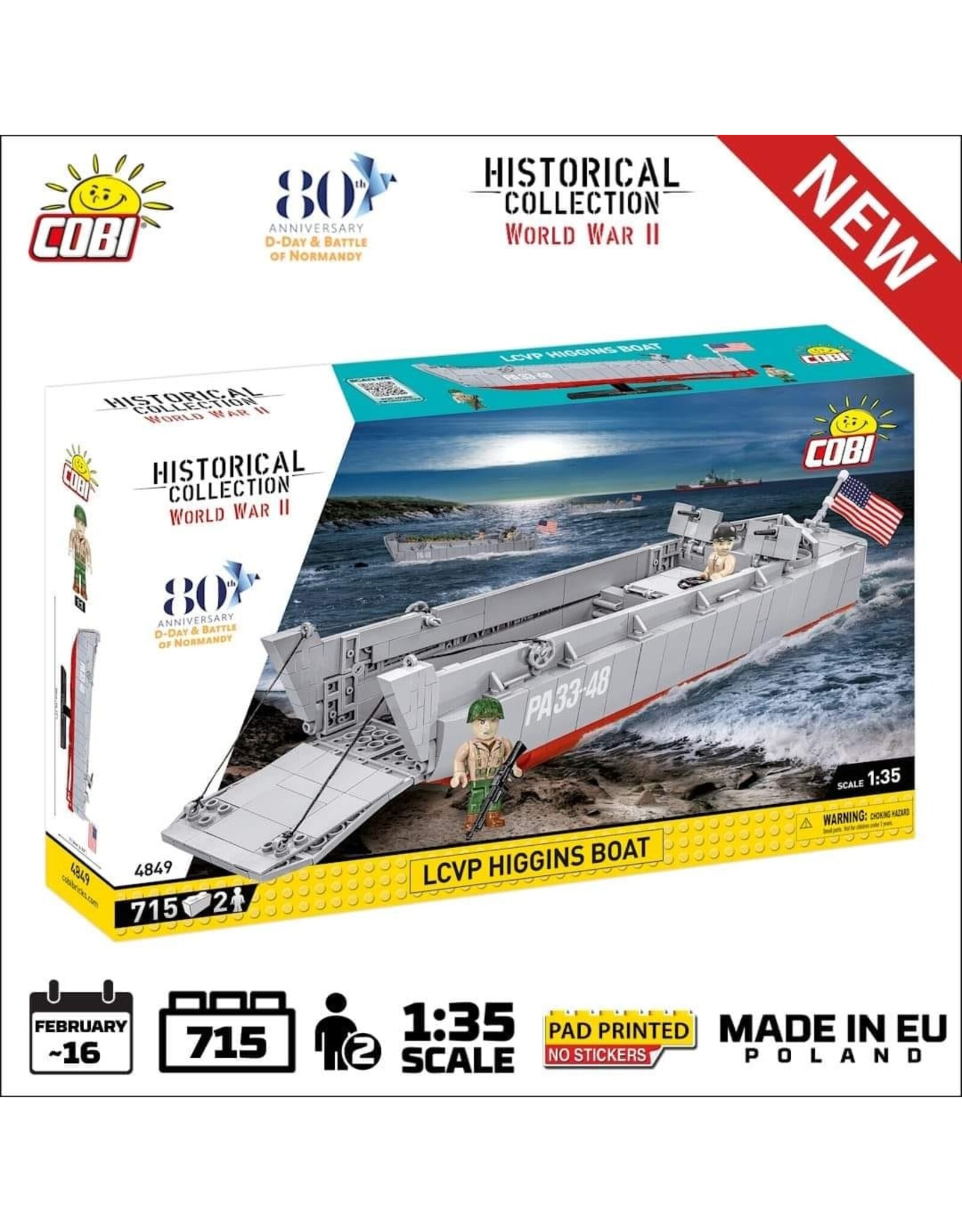 COBI COBI 4849 LCVP- Higgins Boot