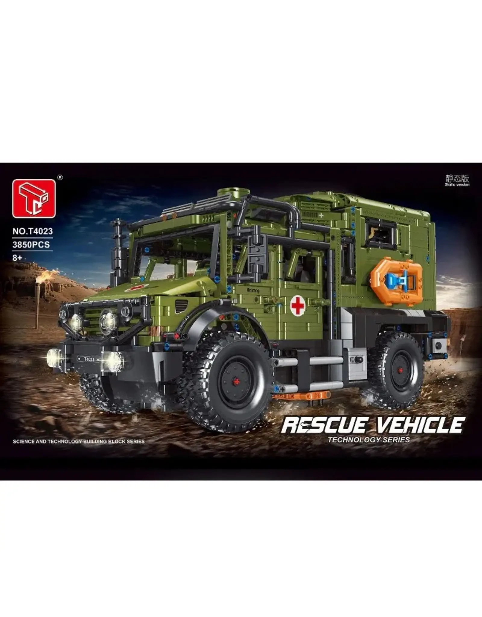 TGL Bricks TGL T4023 Rescue Vehicle