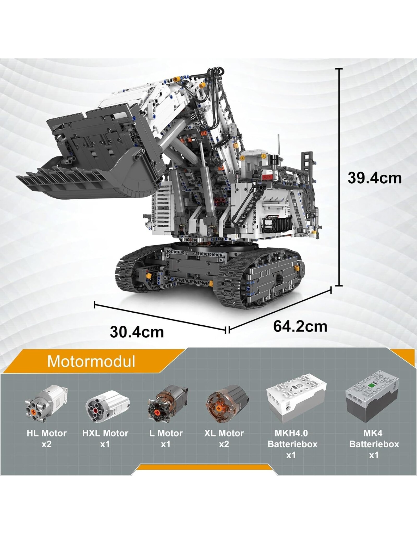 Mould King Mold King 17048 R9800 Excavator