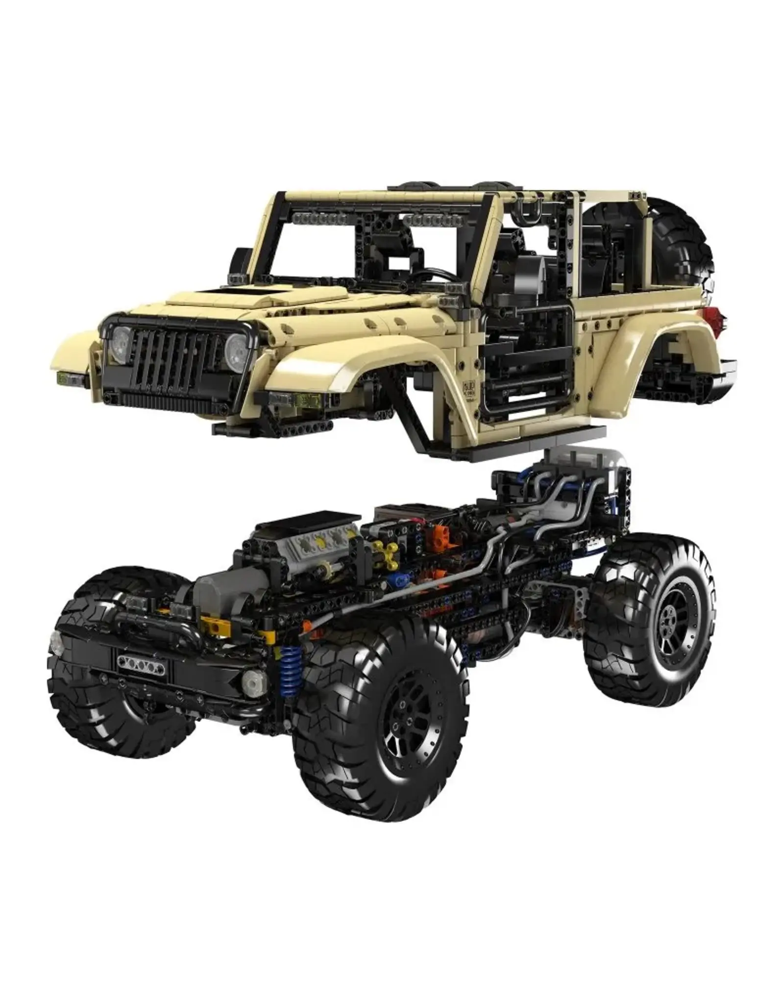 Mould King Mold King 13184 Rubicon All-terrain vehicle