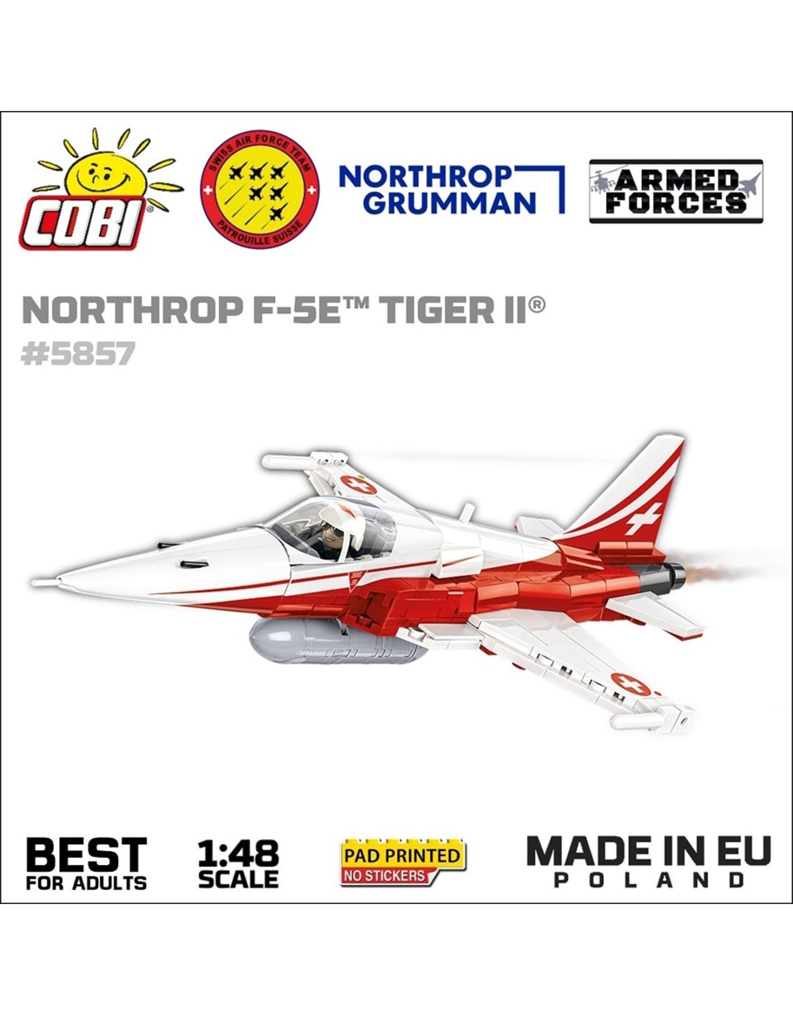 COBI COBI 5857  NORTHROP F-5E TIGER II