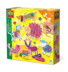 SES Creative Yarn wrap animals