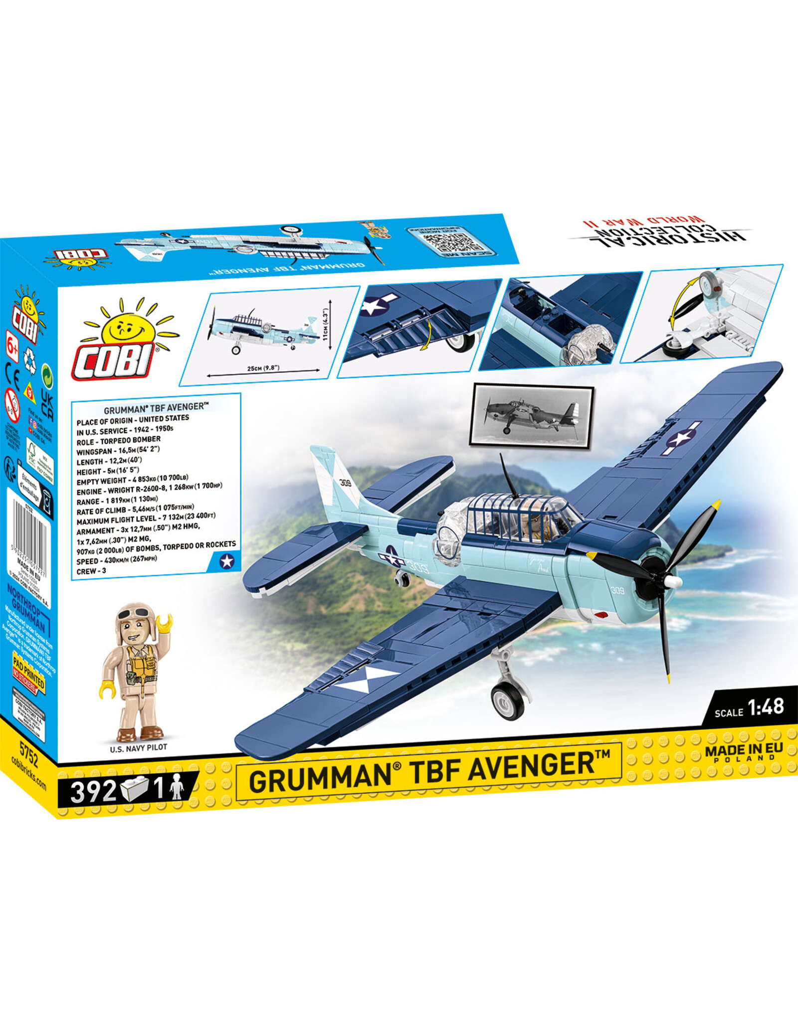 COBI COBI 5752 Grumman TBF Avenger