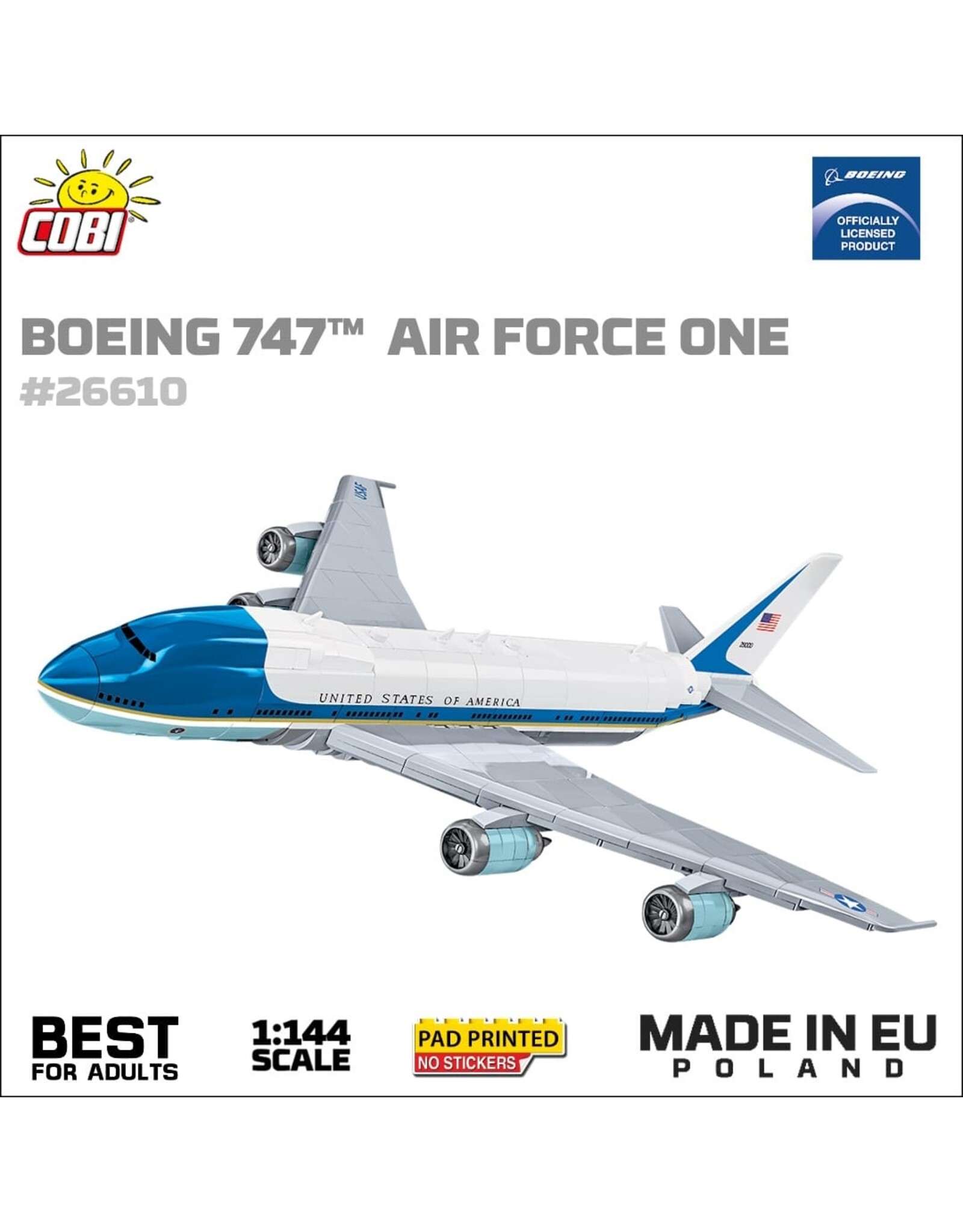 COBI COBI 26610 Boeing 747 Air Force One