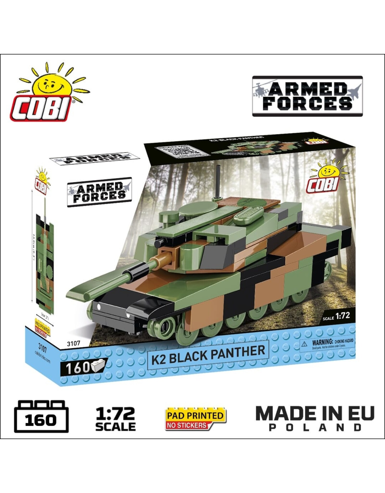 K2 Black Panther (COBI-3107) \ Tanks - scale 1:72 \