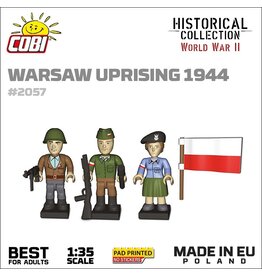COBI COBI 2058  Figures Warschaw Uprising 1944